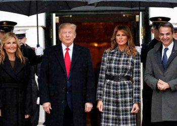 Σε εξέλιξη η συνάντηση Μητσοτάκη – Τραμπ στο Λευκό Οίκο