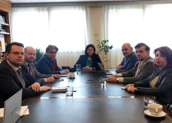 Συνάντηση πολιτικής ηγεσίας με το Προεδρείο της Συνόδου των Πρυτάνεων