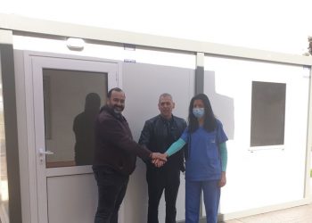 Eγκατάσταση ειδικής μονάδας για τον κορωνοιο στο ΚΥ Αγίας Βαρβάρας