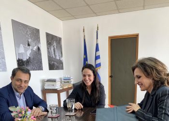 Συνάντηση Αντιδημάρχου Κοινωνικής Πολιτικής με την Υφυπουργό Εργασίας και Κοινωνικών Υποθέσεων