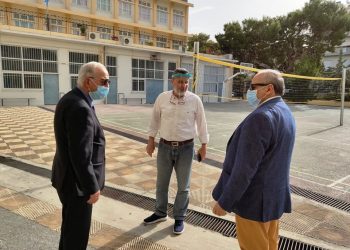 Στο 3ο Λύκειο ο Δήμαρχος Ηρακλείου