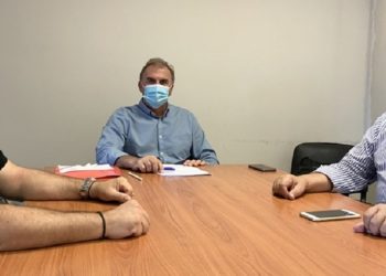 Με τον νέο Διευθυντή της Δευτεροβάθμιας Εκπαίδευσης Λασιθίου ο Δήμαρχος