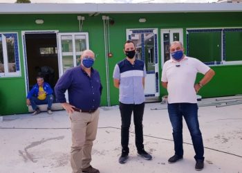 Ηράκλειο: Επίσκεψη του Διευθυντή Πρωτ. Εκπαίδευσης στις υπό κατασκευή αίθουσες Νηπιαγωγείου