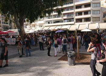 Διαμαρτυρία στο Ηράκλειο για τη Χρυσή Αυγή (φωτογραφίες – VIDEO)