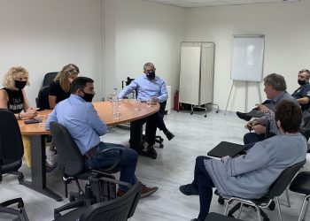 Συνάντηση Σωκράτη Βαρδάκη με το Σωματείο Εργαζόμενων τ. ΙΚΑ