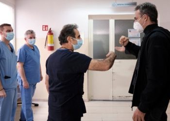 Μητσοτάκης από Γιαννιτσά: Είμασταν στρατιώτες για να αντιμετωπίσουμε αυτή τη μάχη και εσείς ήσασταν δίπλα μας!