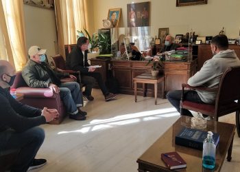 Με εκπροσώπους των ιδιοκτητών γυμναστηρίων συναντήθηκε στη Λότζια ο Δήμαρχος Ηρακλείου