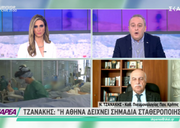 Τζανάκης : Κάτω από 1.000 κρούσματα στο τέλος Απριλίου