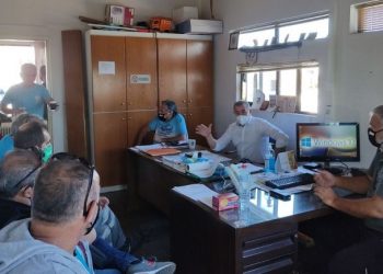 Συνάντηση με το προεδρείο του Συλλόγου Εργαζομένων Καθαριότητας