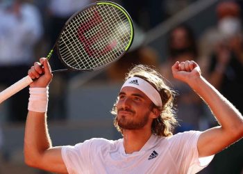 To πάλεψε, αλλά δεν τα κατάφερε ο μαχητής Τσιτσιπάς