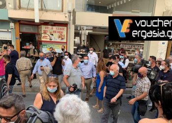 Στο Ηράκλειο σήμερα ο Πρόεδρος του ΣΥΡΙΖΑ – Έκανε βόλτα στο κέντρο