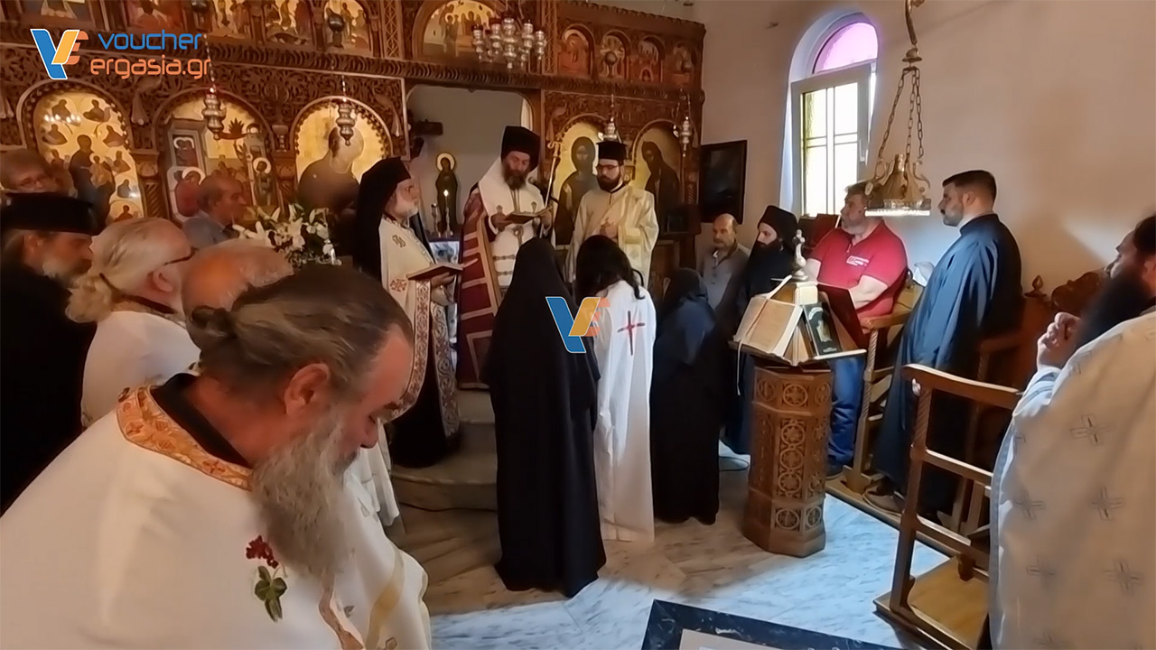 Κουρά Μοναχής Μακρίνας