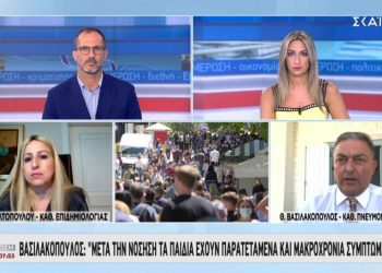 Βασιλακόπουλος: Είμαστε σε αγώνα με τον ιό και τις νέες μεταλλάξεις!