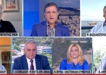 Τσακώθηκαν on air Καπραβέλος και Βασιλακόπουλος για τις ΜΕΘ: «Μην μου κάνετε ηθικό μάθημα» (VIDEO)
