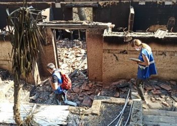 Έλεγχοι κτηρίων στις πληγείσες από τις πυρκαγιές περιοχές