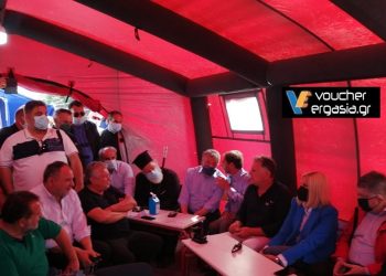 Αρκαλοχώρι: Στο πλευρό των σεισμόπληκτων η Φώφη Γεννηματά