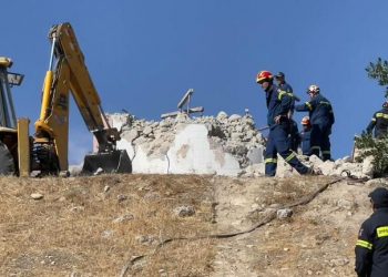 Νεκρός ένας εργάτης από το σεισμό στο Αρκαλοχώρι!