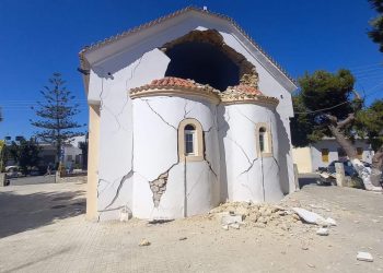 Αρκαλοχώρι: Ζημιές σε εκκλησίες στην περιοχή από το μεγάλο σεισμό