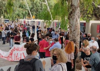 Στην κινητοποίηση των εκπαιδευτικών βουλευτές και η ΝΕ του ΣΥΡΙΖΑ Ηρακλείου