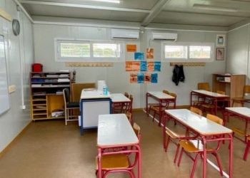 Αρκαλοχώρι: Τοποθετούνται οι πρώτες αίθουσες για το Λύκειο -Σύντομα η πλήρης λειτουργία όλων των σχολείων