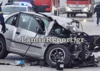 Δομοκός: Ξεκληρίστηκε οικογένεια σε τροχαίο