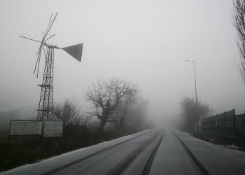 Κρήτη: Ισχυρή χιονόπτωση στο Οροπέδιο Λασιθίου (VIDEO)