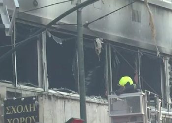 Ισχυρή έκρηξη σε κτίριο στη Συγγρού με τραυματιες, κοντά στους Στύλους του Ολυμπίου Διός (βίντεο)