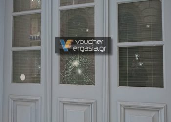 Ηράκλειο: Βανδαλισμοί σε επιχειρήσεις και καταστήματα (PHOTOS)