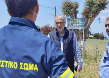 Συνεχίζει την περιοδεία του σε Κω και Ρόδο για την αντιπυρική περίοδο ο υπ. Κλιματικής Κρίσης και Πολιτικής Προστασίας Χρ. Στυλιανίδης