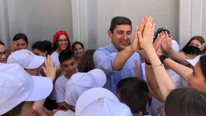 Αυγενάκης προς μαθητές: «Εσείς θα αλλάξετε τον κόσμο»