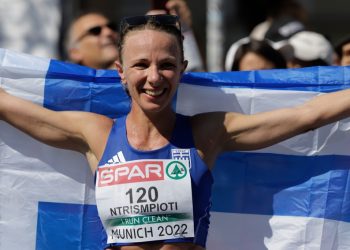 Τρομερή ξανά η Ντρισμπιώτη, χρυσό μετάλλιο και στα 20 χλμ.!