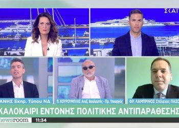 Ανέβηκαν οι τόνοι ανάμεσα σε Κουρουμπλή και Γαϊτάνη (video)