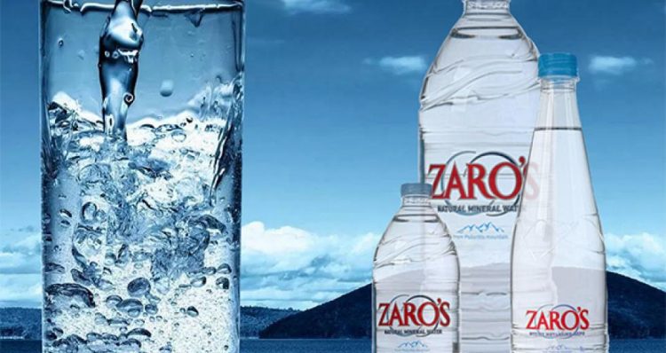 Λογότυπο νερό Ζαρός