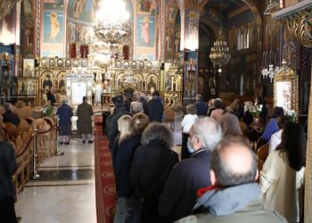 Αμπελόκηποι: Πλήθος κόσμου στο προσκύνημα της εικόνας της Παναγίας Σουμελά (VIDEO)