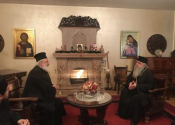 Στην Αρχιεπισκοπή Αχρίδος ο Μητροπολίτης Αρκαλοχωρίου Ανδρέας