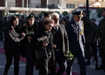 Tο τελευταίο «αντίο» στον υποσμηναγό Μάριο-Μιχαήλ Τουρούτσικα