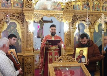 Με ευλάβεια εορτάστηκε η Κυριακή της Ορθοδοξίας στο Ιερό Ησυχαστήριο της Αγίας Φωτεινής της Σαμαρείτιδος στα Ελληνοπεράματα