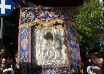 Την Παναγία «Άξιον Εστί» υποδέχθηκε η Αθήνα (VIDEO)
