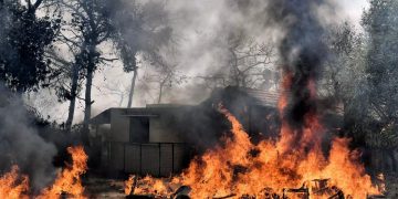 Συνεχίζεται η μάχη με τις φλόγες σε Δυτ. Αττική, Λουτράκι και Ρόδο