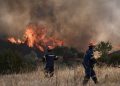 Φωτιά στον Κουβαρά: Ανεξέλεγκτο το πύρινο μέτωπο – Eκκενώνονται Λαγονήσι, Σαρωνίδα, Ανάβυσσος