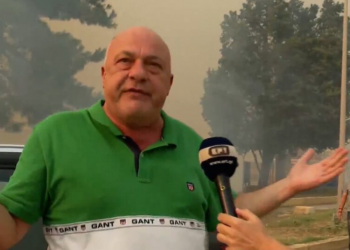 Μπέος για τη μεγάλη φωτιά στο Βελεστίνο: «Φύγετε να σωθείτε, θα γίνει έκρηξη» (VIDEO)