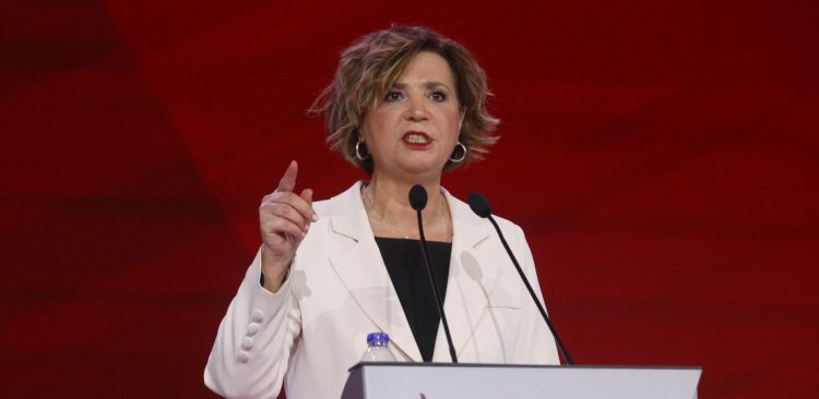 Τρίτη ημέρα εργασιών του 4ου Συνεδρίου του ΣΥΡΙΖΑ - Προοδευτική Συμμαχία, στις εγκαταστάσεις του Σταδίου Tae Kwon Do, στο Παλαιό Φάληρο. Σάββατο 24 Φεβρουαρίου 2024   (ΓΙΑΝΝΗΣ ΠΑΝΑΓΟΠΟΥΛΟΣ / EUROKINISSI)