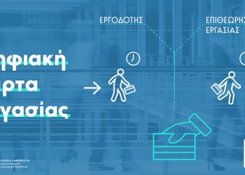 Από την 1η Ιουλίου 2024, η πλήρης εφαρμογή της Ψηφιακής Κάρτας Εργασίας σε βιομηχανία και λιανεμπόριο
