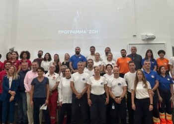 Ένα πρόγραμμα ζωής, στην Περιφέρεια Κρήτης – 260 απινιδωτές σε αθλητικούς και πολυσύχναστους χώρους