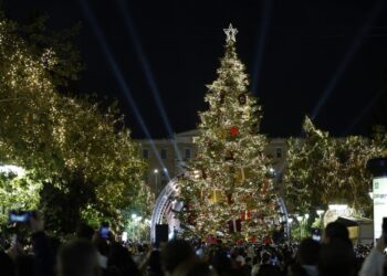 Στις 7 Νοεμβρίου ανάβει το πρώτο χριστουγεννιάτικο δέντρο στην Ελλάδα