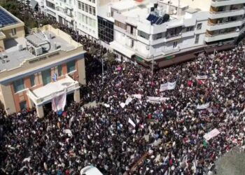 Τέμπη – Ηράκλειο: Δείτε βίντεο από drone, με την μεγαλειώδη συγκέντρωση και την πορεία διαμαρτυρίας