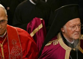 Με μηνύματα υπέρ της ενότητας των Χριστιανών και της ειρήνης, η Κοινή Διακήρυξη Βαρθολομαίου και Λέοντος