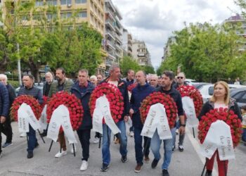Ολοκληρώθηκαν οι πορείες της Εργατικής Πρωτομαγιάς